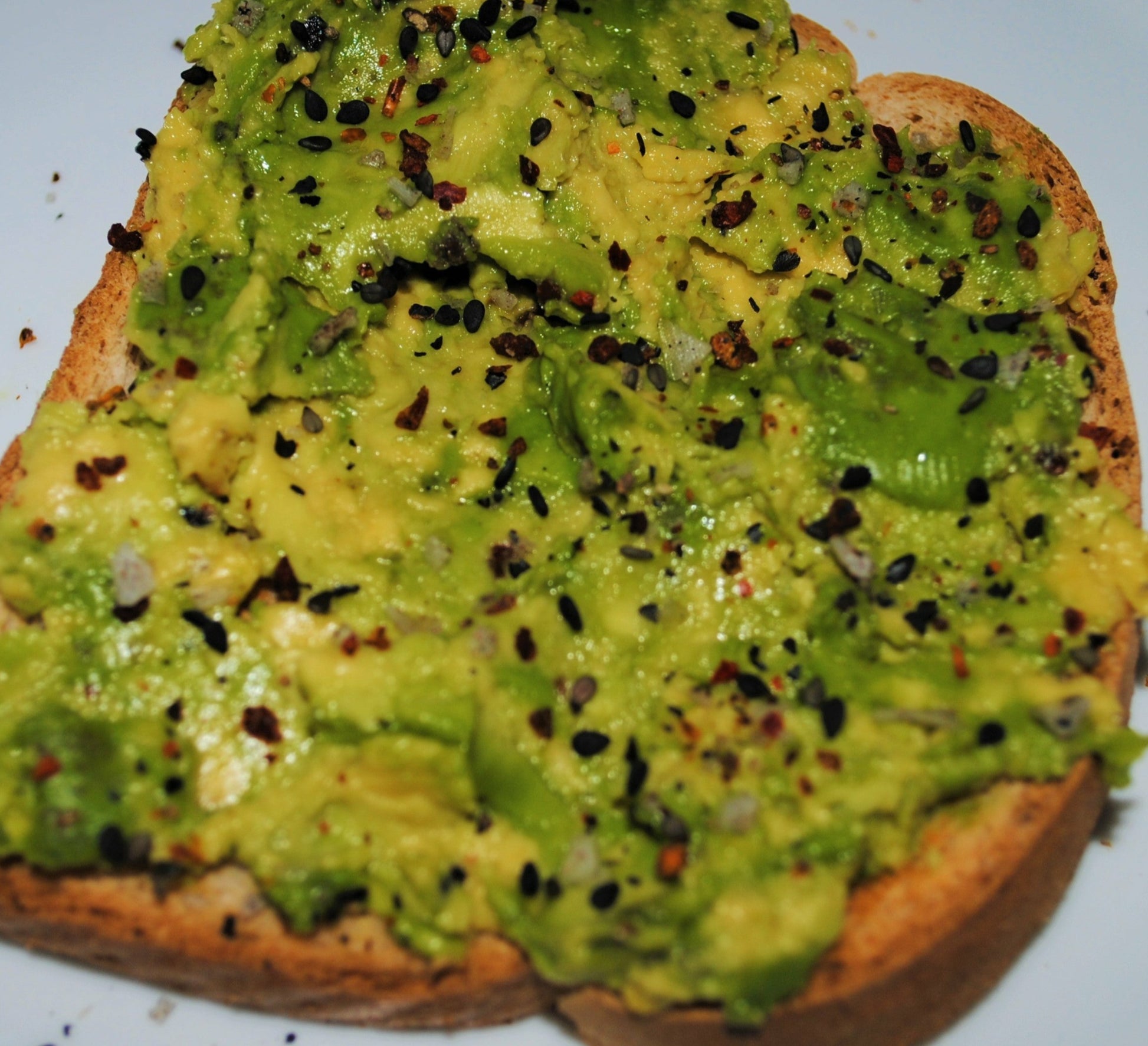 Avocado Toast with Everything Seasoning (Gluten-Free) – Hearty Smarty