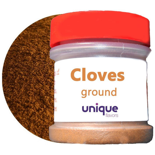 Ground Cloves spice 0.7oz - Unique Flavors Spices Unique Flavors LLC  cloves in ham cloves health benefits spices holiday baking cloves tea cloves on ham cloves benefits cloves powder thanksgiving dishes Christmas dishes