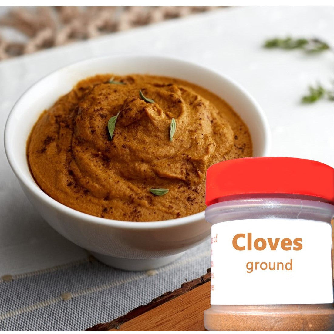 Ground Cloves spice 0.7oz - Unique Flavors Spices Unique Flavors LLC  cloves in ham cloves health benefits spices holiday baking cloves tea cloves on ham cloves benefits cloves powder thanksgiving dishes Christmas dishes