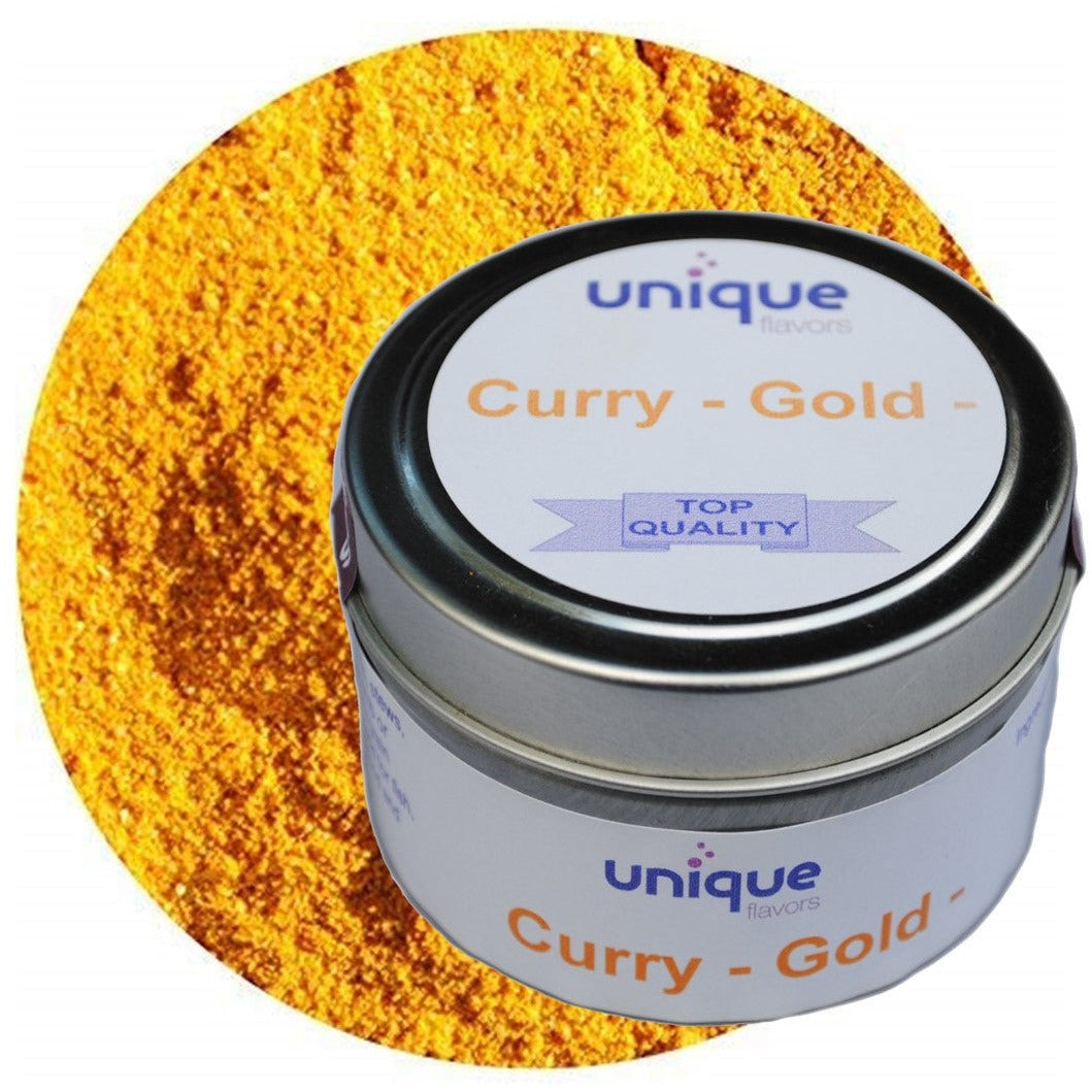 Curry Spice 2oz Tin Can - Unique Flavors Seasonings Unique Flavors LLC 