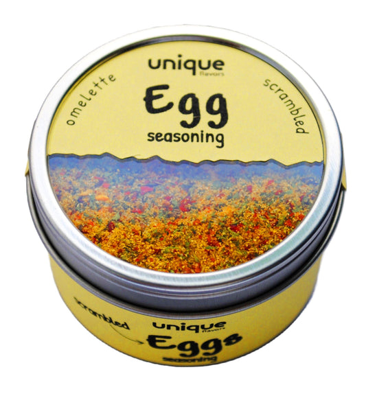 egg toppings Scrambled Eggs Seasoning 2.2 oz Tin Can - Unique Flavors Seasonings Unique Flavors LLC 