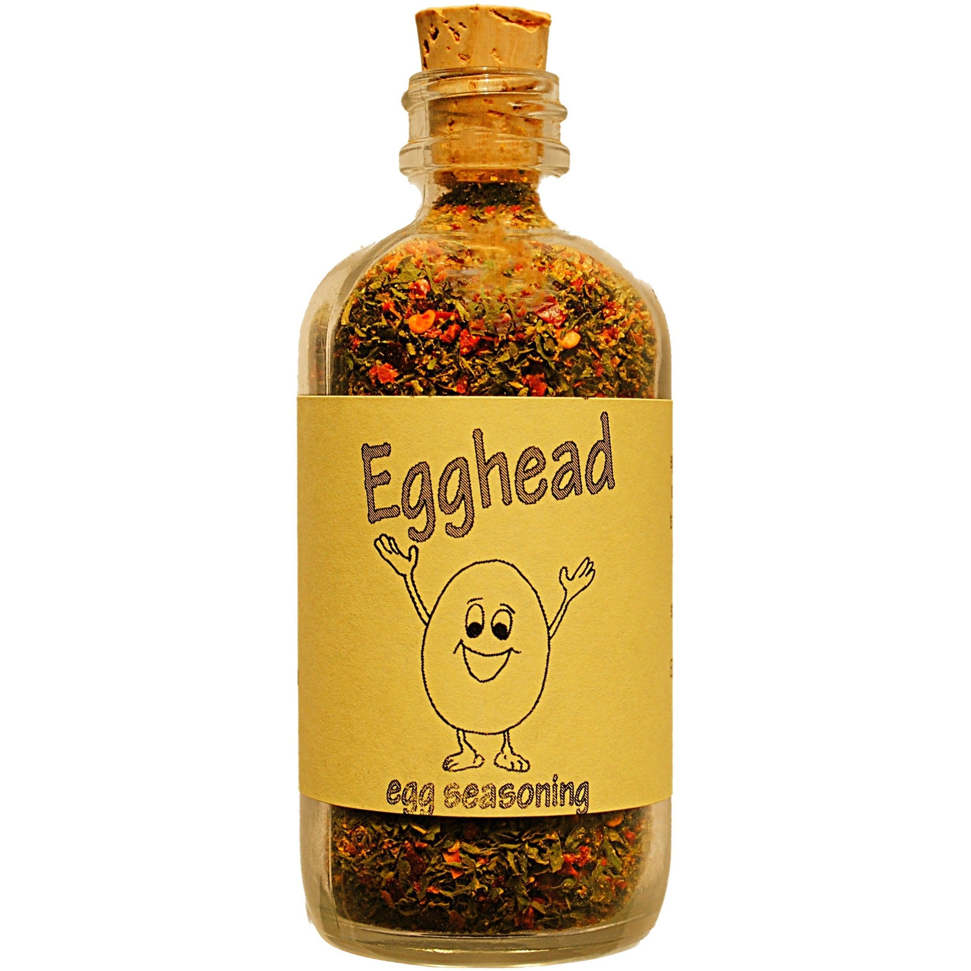 Egghead Egg Seasoning 2.4 oz Glass Bottle - Unique Flavors