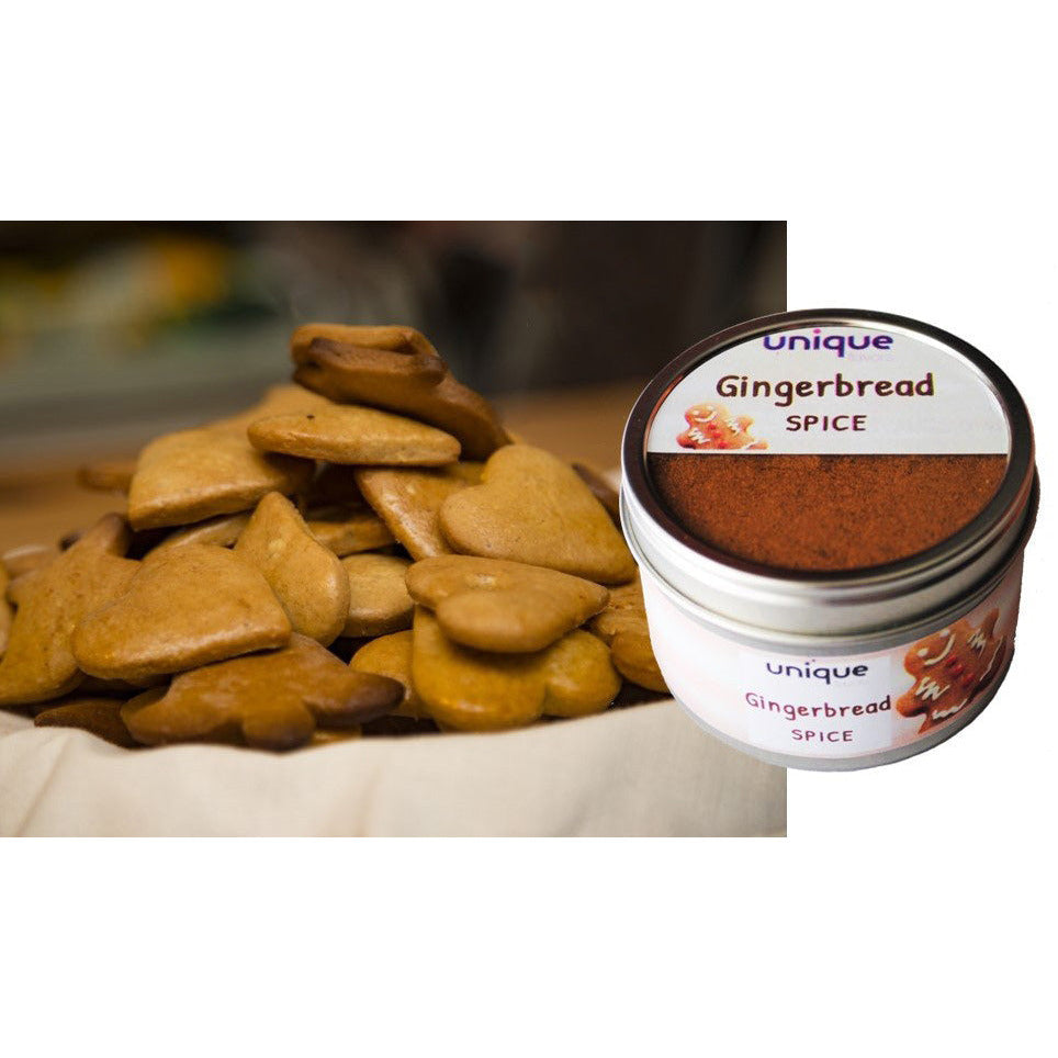 Gingerbread Spice Mix 1.5oz Tin Can - Unique Flavors Seasonings & Spices Unique Flavors LLC 