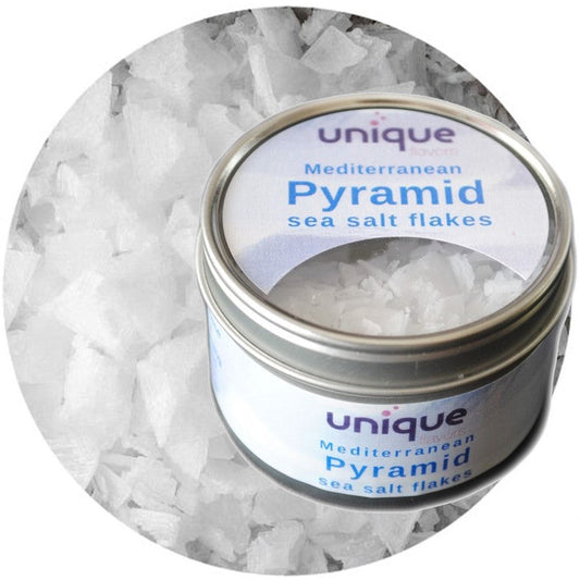  mediterranean gourmet seal salt flakes all natural sea salt pyramid salt kosher salt flakes shop pyramid salt flakes