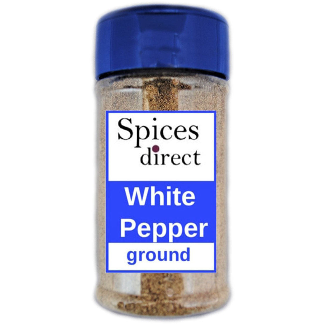 Pepper White Ground 1.5oz Easy Shaker - Spices Direct Spices Unique Flavors LLC 